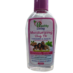 Healthy Living Moisturizing Body Oil for Babies & Adults – 100ml