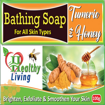 Healthy Living Turmeric & Honey Bathing Soap – 100g